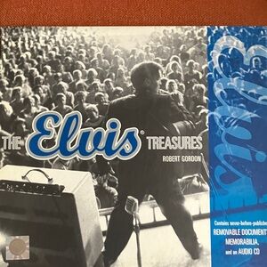 The Elvis Treasures Book with CD